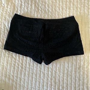 Black Boom Boom Jeans lace shorts size 9